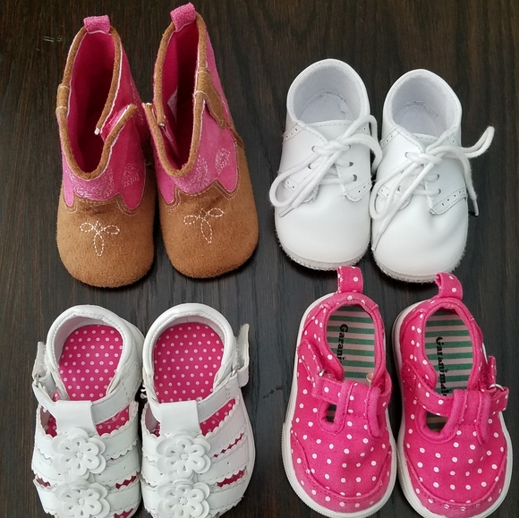 baby girl shoes size 2